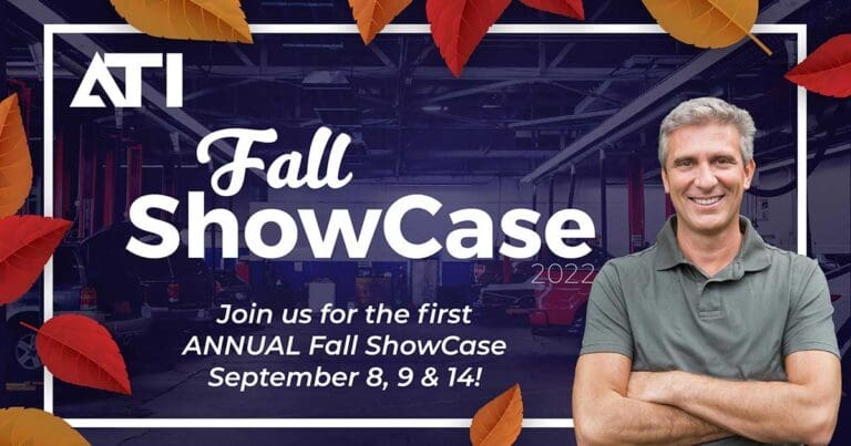 ATI Launches Ground-Breaking First Annual Fall ShowCase for Shop Owners