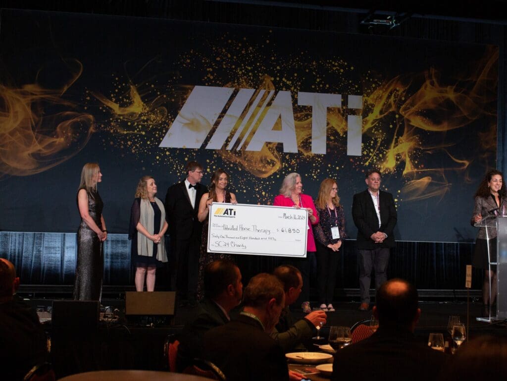 ATI SuperConference Attendees Donate $65,880 to Therapeutic Riding Charity, Unbridled Horse Therapy